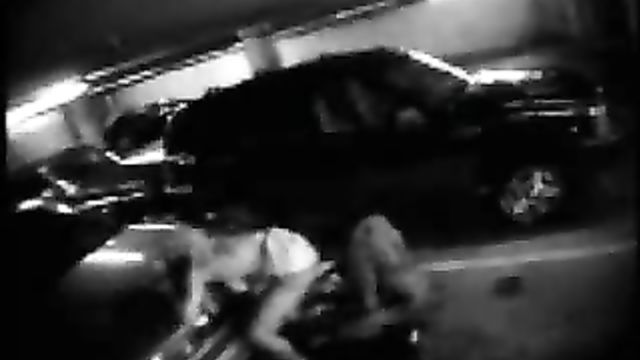 Порно видео с камеры наблюдения в подземном гараже