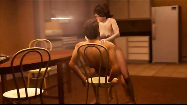 The Last Of Us: Элли и Джоэл занимаются сексом на кухне