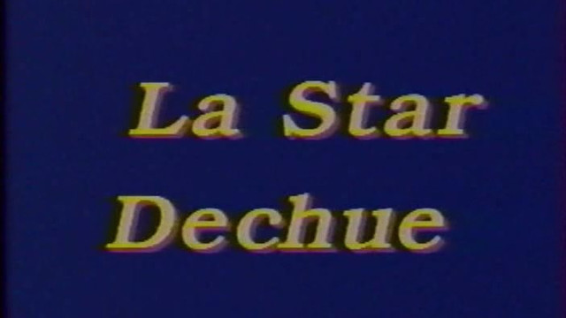 Падшая звезда / La star dechue (1990) порно фильм с Мисс Франции 1985