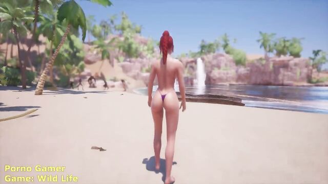 Отрывок из порно игры Wild Life: Секс с минотавром