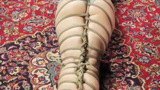 BDSM видео урок №6. Шибари, часть 2:футомомо (с русским переводом)